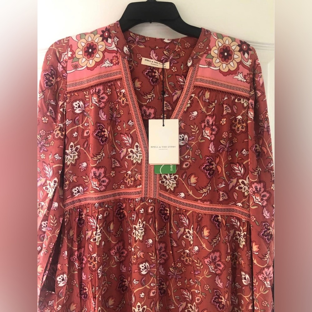 Spell & the Gypsy Portobello Gown Dress size XS New with Tags - Picture 7 of 14